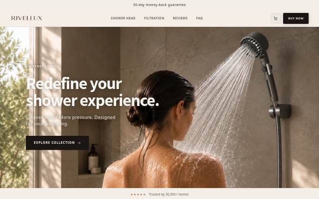 RIVELLUX storefront