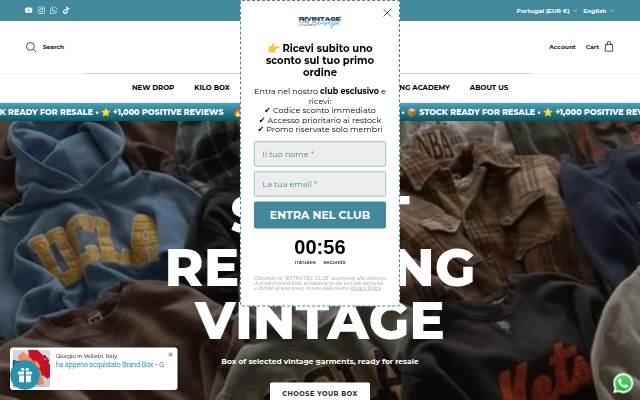 RIVINTAGEKILO storefront