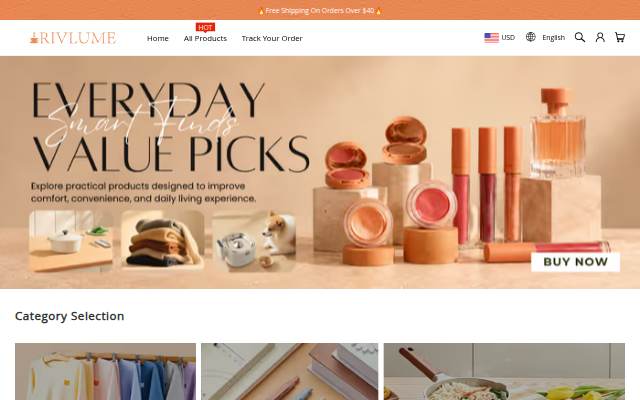 RIVLUME storefront