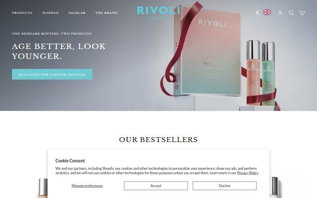 RIVOLI Genève Shop storefront