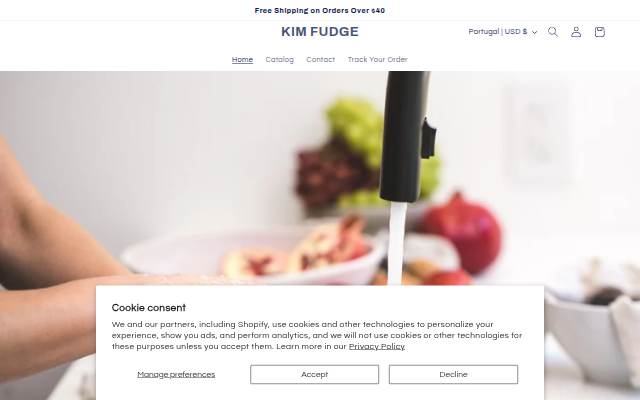 KIM FUDGE storefront