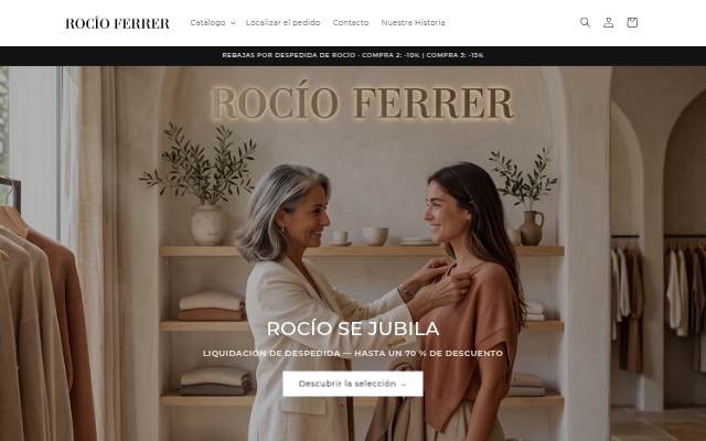Vitrine de Rocío Ferrer