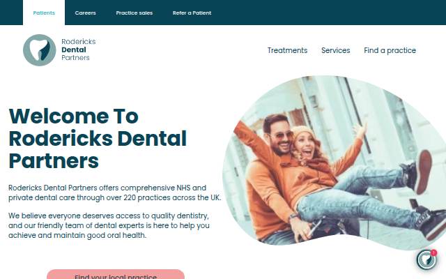 NHS and Private Dental Care storefront
