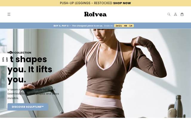 rolvea.com storefront