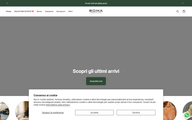Startseite von Roma Vintage &amp; Luxury bags