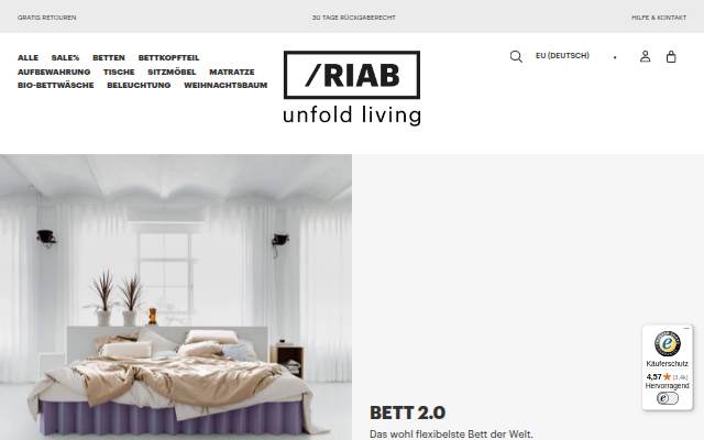 ROOM IN A BOX storefront