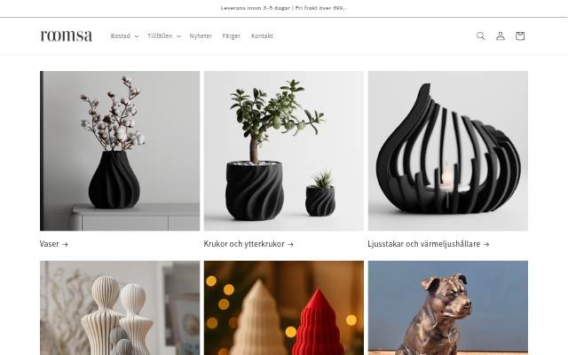 Roomsa storefront