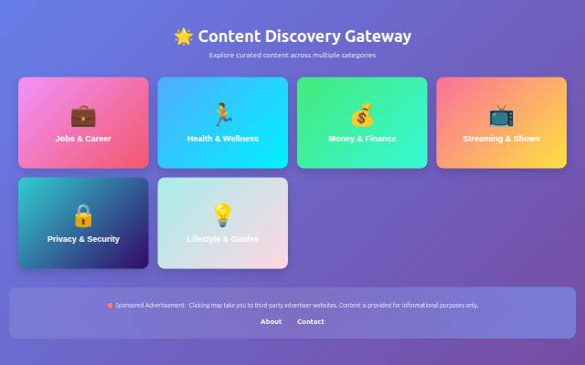 Content Discovery Gateway storefront