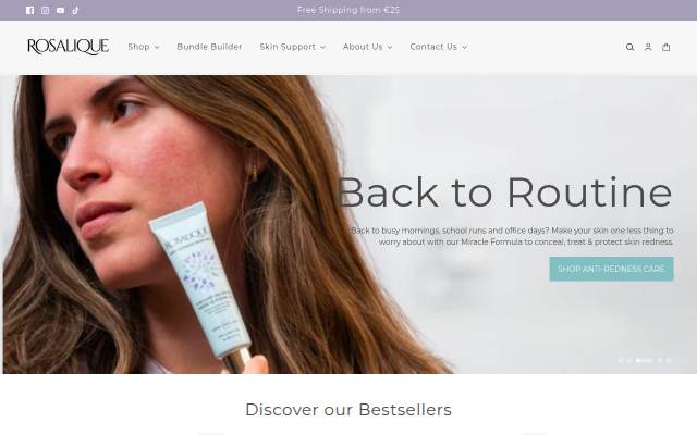 Rosalique Ireland storefront