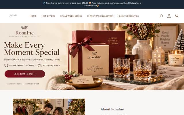Rosalne storefront