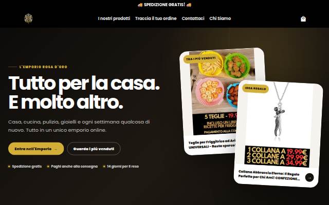 Rosa d'Oro™ storefront
