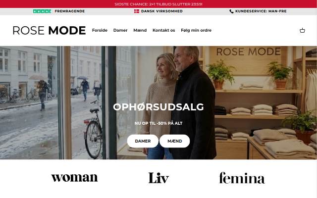 Rose Mode storefront