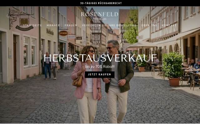 Rosenfeld München storefront