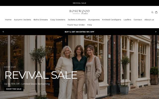Rosewood London storefront