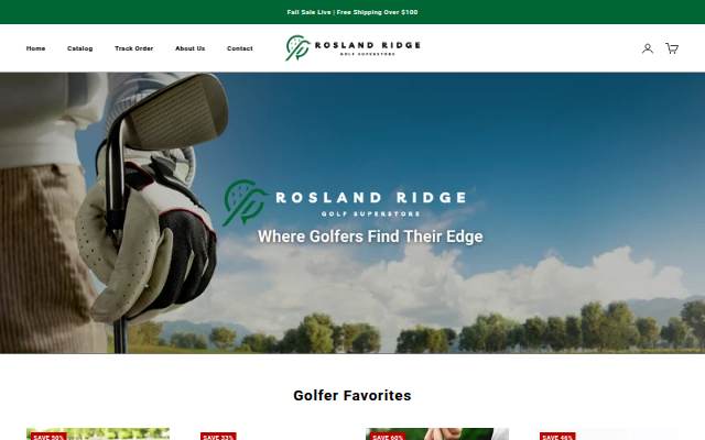 Rosland Ridge storefront