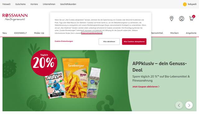 Client Challenge storefront