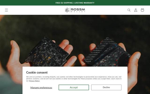 Montra da Rossm Wallet