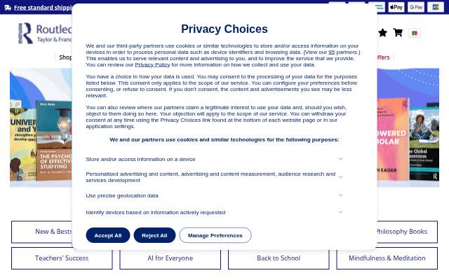 Routledge storefront