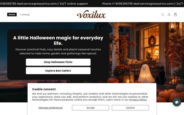Voxilux storefront