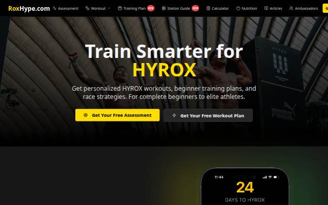 RoxHype storefront