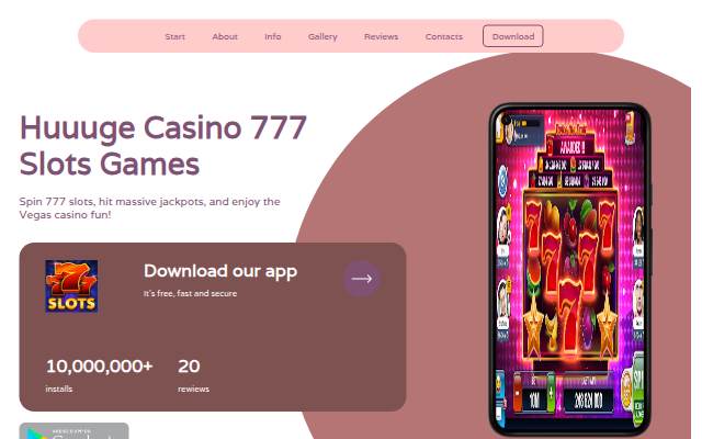 Huuuge Casino 777 Slots Games storefront