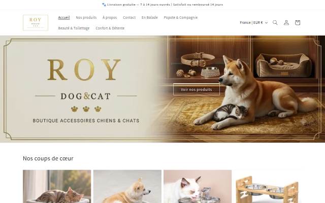 RoyDogCat storefront
