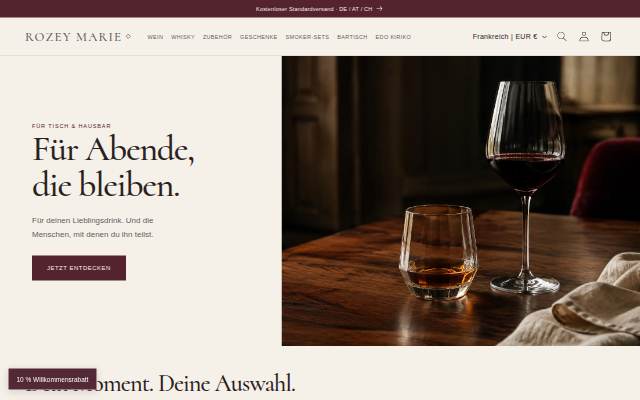 Startseite von Rozey Marie