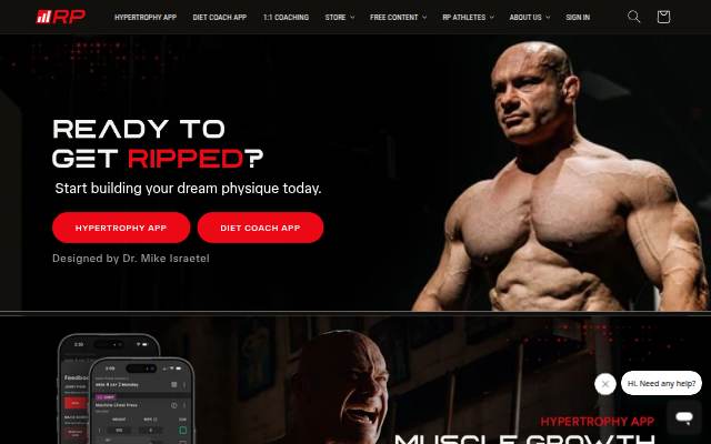 RP Strength storefront