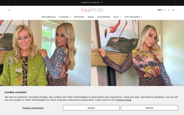 Ruby Rouge Boutique storefront