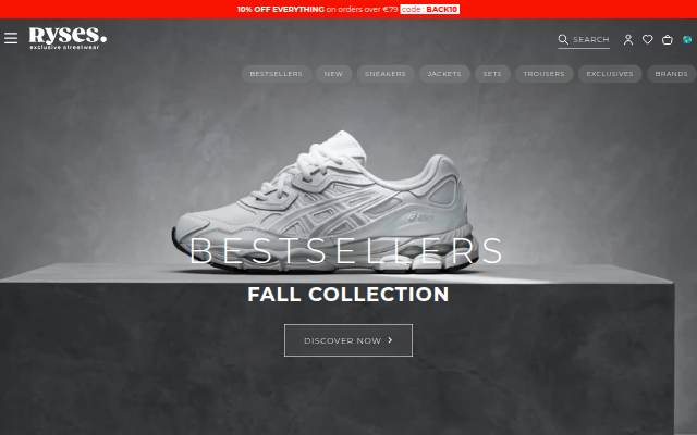 Ryses storefront