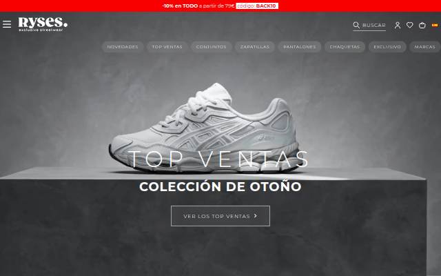 Ryses storefront