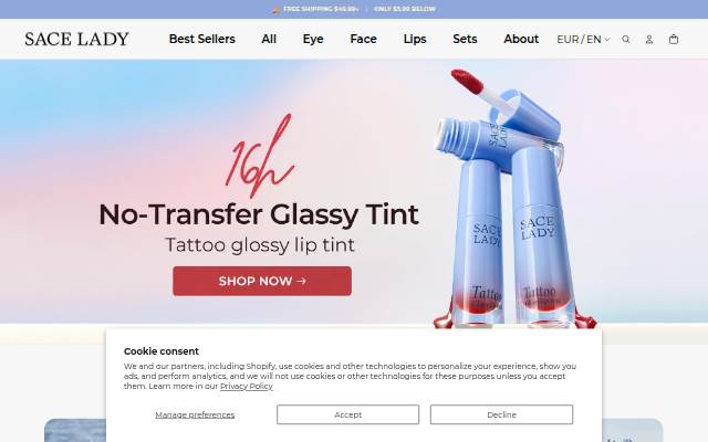 SACELADY storefront