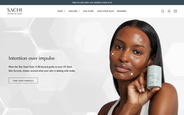 Sachi Skin storefront