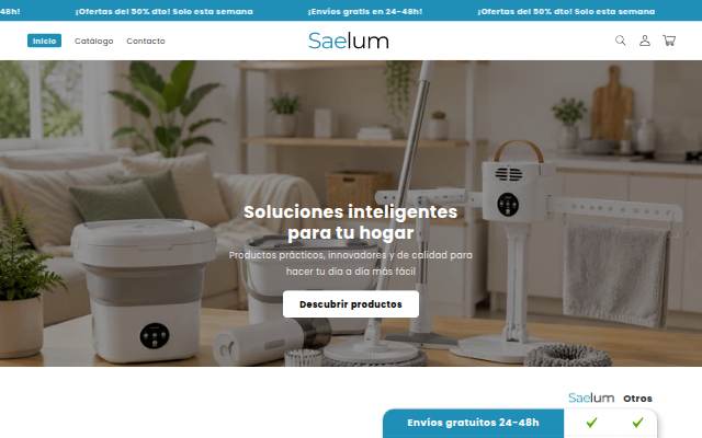 Saelum storefront