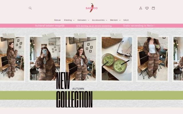 SAEROO storefront