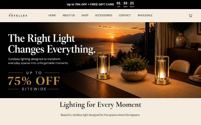 SAFELLES storefront