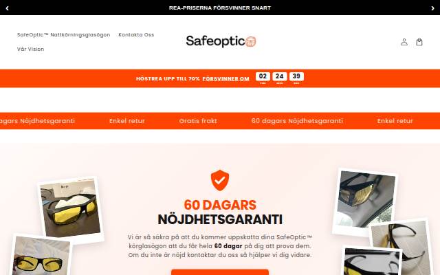 SafeOptic storefront