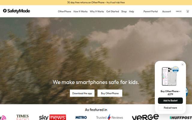 SafetyMode storefront