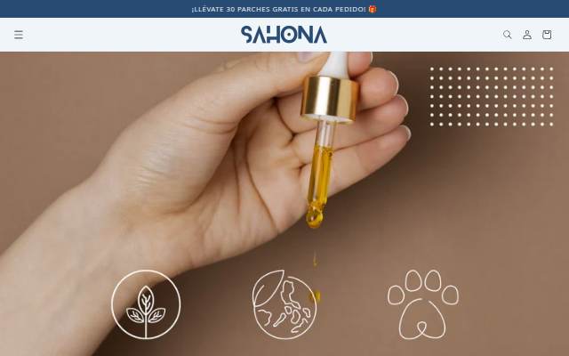 SAHONA storefront