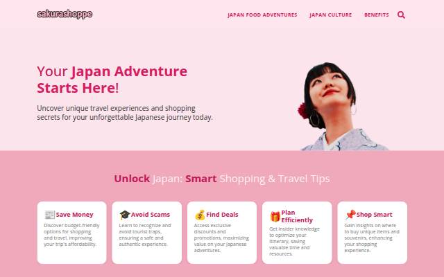 SAKURASHOPPE.COM storefront
