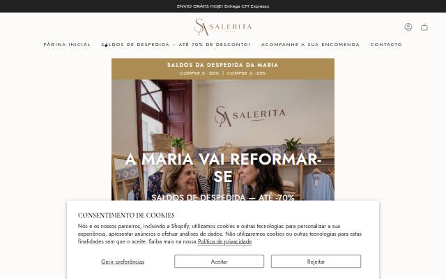 Salerita storefront