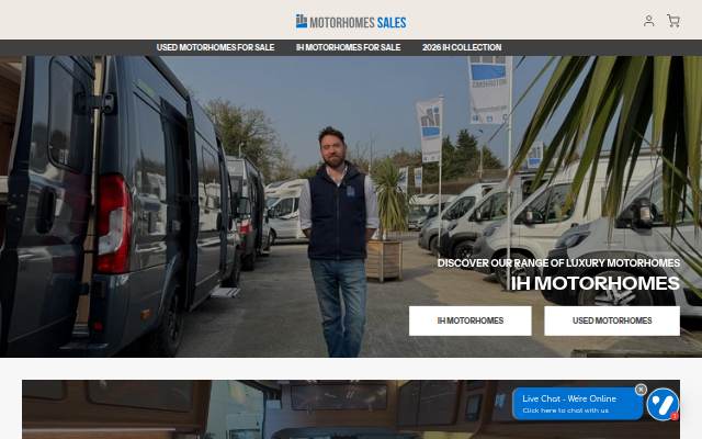 IH Motorhomes storefront