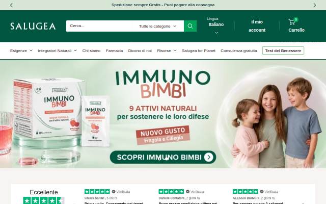 Salugea storefront