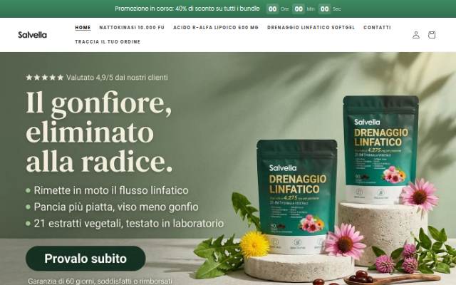 Startseite von Salvella