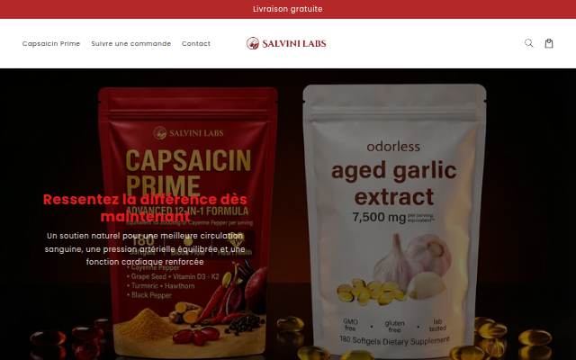 Montra da Salvini Labs FR