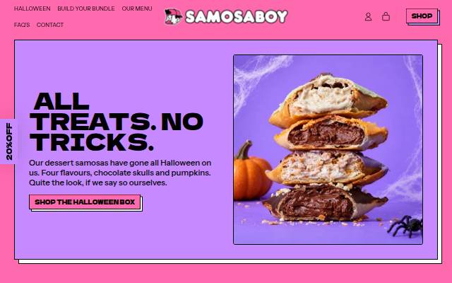 Startseite von SamosaBoy