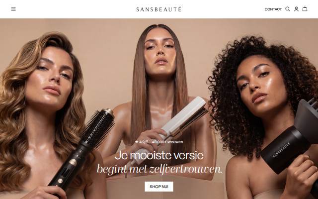 Sansbeauté storefront
