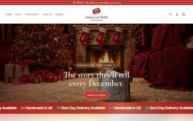 Santas Lost Wallet storefront