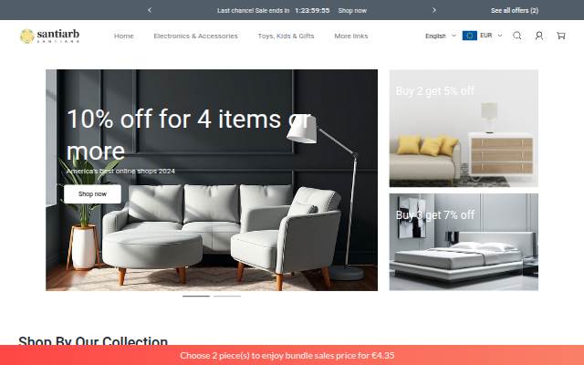 Santiarb storefront