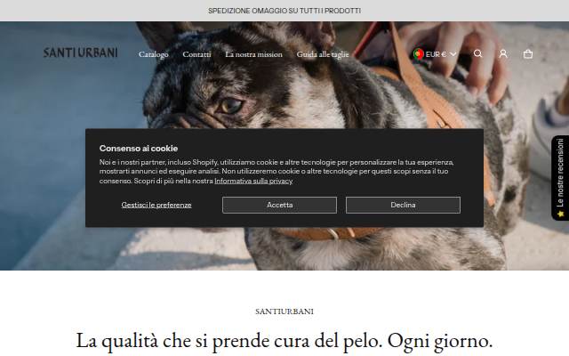 Startseite von Santiurbani